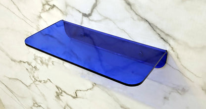 Étagère murale flottante en acrylique transparent de 6 po de long